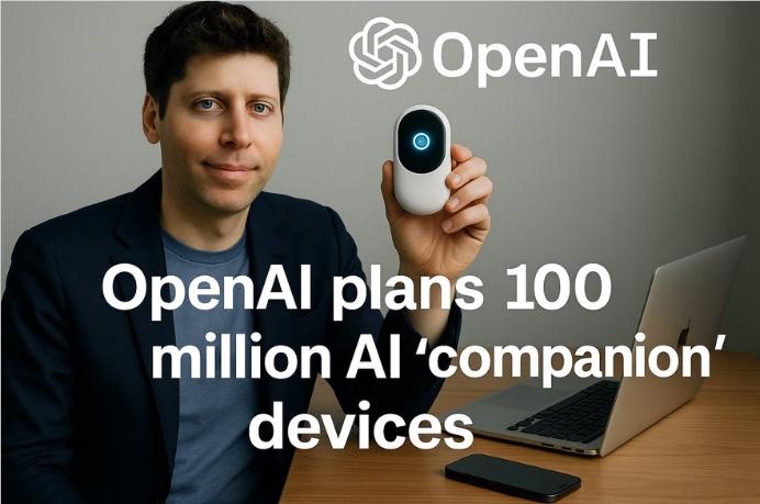 颠覆性革命！OpenAI×Jony Ive联手重塑AI硬件：1亿台“第三设备”2026年杀入战场